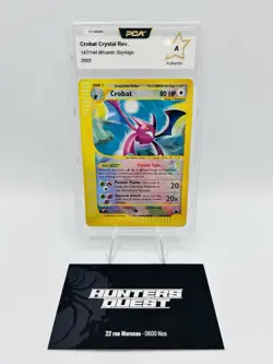 PCA A Pokemon Card Crobat 147/144 Reverse Skyridge - Image 1