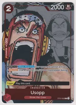 Usopp ST01-002 Promo Premium Card Collection NM One Piece TCG English - Image 1