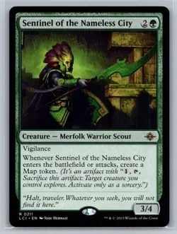 Sentinel of the Nameless City - #211 - The Lost Caverns of Ixalan Rare - NM - Image 1