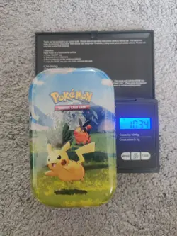 🎊HEAVY! 103.4g 🌟🌟🌟Pokemon Centre TCG Ascended Heroes🌟🌟MINI TIN🍀(SEALED)🍀 - Image 1
