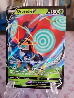 Pokemon TCG Orbeetle SWSH Black Star Promo SWSH078 Holo Promo - Image 1