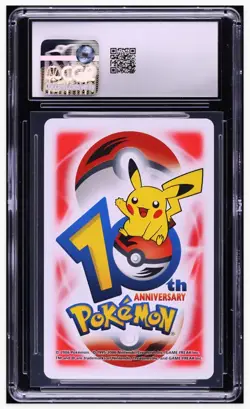 2006 😺 CGC 10 Deoxys Red Deck-Joker Pokemon 10th Anniversary JPN - Image 2