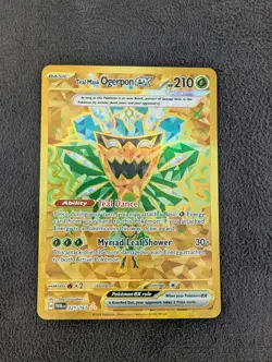 Teal Mask Ogerpon ex 177/131 Sv: Prismatic Evolutions Pokemon TCG - Image 1