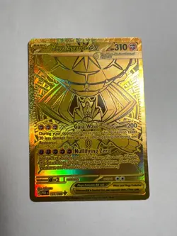 Pokemon Gold Mega Zygarde ex 124/088 Me03: Perfect Order Holo Pack Fresh Mint - Image 1