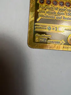 Pokemon Gold Mega Zygarde ex 124/088 Me03: Perfect Order Holo Pack Fresh Mint - Image 4