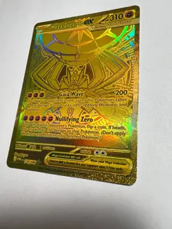 Pokemon Gold Mega Zygarde ex 124/088 Me03: Perfect Order Holo Pack Fresh Mint - Image 5