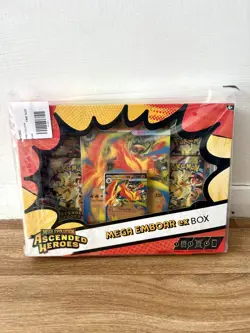 Pokemon TCG Mega Emboar Ex Box Brand New Factory Sealed - Image 1