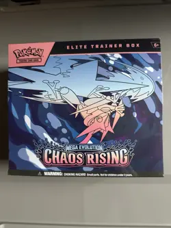 Pokemon TCG Chaos Rising Elite Trainer Box ETB Mega Evolutions Sealed IN HAND - Image 1
