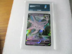 Pokemon TCG Espeon V 035/069 Eevee Heroes Japanese Aura Grading Mint 9 - Image 4