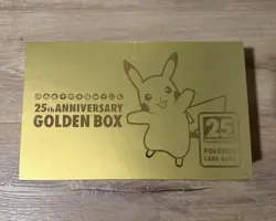 Pokemon 25th Anniversary Golden Box Japan Exclusive Sealed SEE DESCRIPTION!! - Image 1