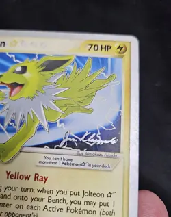 2008 Pokemon TCG WC Decks Psychic Lock Jason Klaczynski Jolteon Gold Star - Image 5