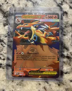 Pokemon TCG - Mega Charizard Y EX Mega Evolution Black Star Promo 030 - Image 1