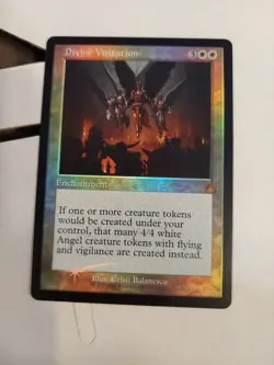 MTG Magic the Gathering Divine Visitation (306/573) Ravnica Remastered FOIL - Image 1