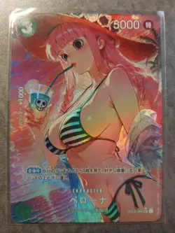 PERONA - One Piece Anime- Doujin Goddess Waifu Card - NM OP03-48 - Image 1