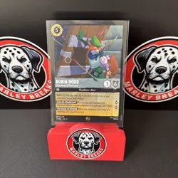 Disney Lorcana Robin Hood Champion of Sherwood TCG Card 177/204 Fabled - Image 1