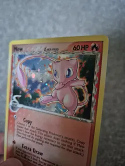 2007 Pokemon Mew Holo Delta Species Holo Card 3/17 - Corrected Back! - Image 2