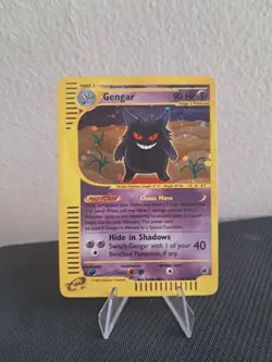 Pokemon Gengar Card 13/165 Holo Carte Ectoplasma Vintage Neo Expedition ♡ - Image 2