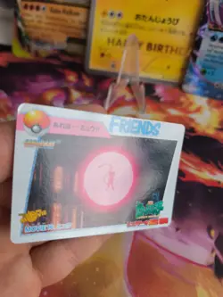 Pokemon Karte Card Carddass vending anime japanese NM Mew Movie Attacks - Image 4