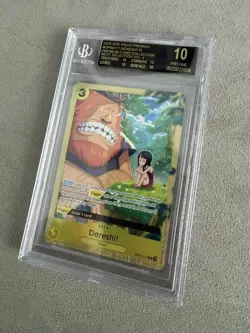 Dereshi! - OP09-117 - Promo - One Piece Card Game - Best Vol4 BGS 10 black label - Image 1