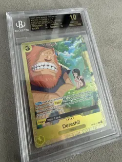 Dereshi! - OP09-117 - Promo - One Piece Card Game - Best Vol4 BGS 10 black label - Image 3