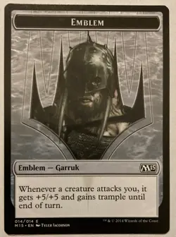 MTG M15 - Emblem, Garruk NM - Image 1