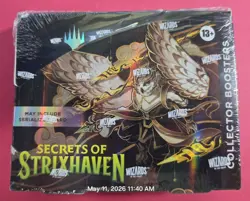 Magic the Gathering MTG Secrets of Strixhaven Collector Booster Box NEW SEALED - Image 1