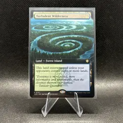 Turbulent Wilderness (Extended Art) Commander: Secrets of Strixhaven Regular - Image 1