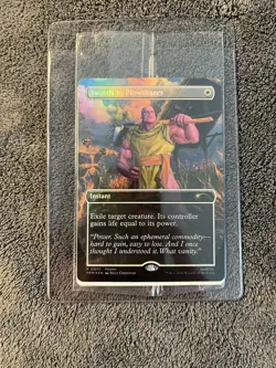 Magic the Gathering MTG Swords to Plowshares Foil PSA Magazine Promo Sealed NEW - Image 1