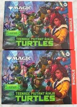 2 Boxes of Magic the Gathering Teenage Mutant Ninja Turtles Bundle - Image 1