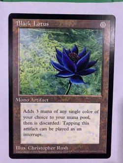 MTG Black Lotus 6x9 Oversized Jumbo Card Arena & Promos "Vintage" - Image 1
