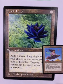 MTG Black Lotus 6x9 Oversized Jumbo Card Arena & Promos "Vintage" - Image 2