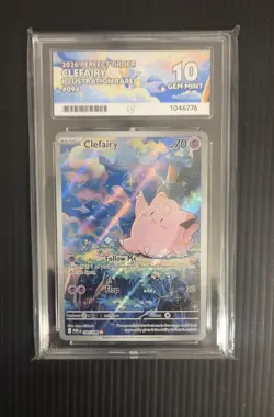 Pokemon TCG | Clefairy | 094/088 | Perfect Order | ACE 10 Perfect Subgrades - Image 1