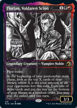 Florian, Voldaren Scion (Showcase Eternal Night) [Innistrad: Midnight Hunt] - Image 1