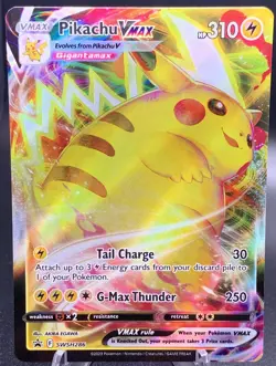 Pikachu VMAX SWSH286 - Pokemon TCG Black Star Promo NM - Image 1