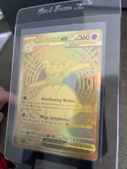 Pokemon TCG Mega Evolution - Mega Gardevoir ex 187/132 - Gold Hyper Rare NM - Image 3