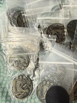 Pokemon TCG Charizard Metal Coin Lot x85 Official Pokemon Coins Bulk Lot - Image 4