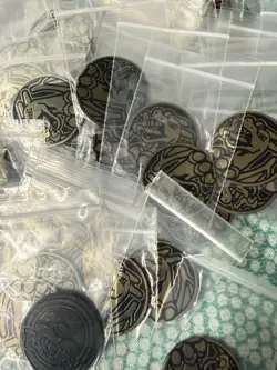 Pokemon TCG Charizard Metal Coin Lot x85 Official Pokemon Coins Bulk Lot - Image 5
