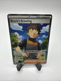 Brock's Scouting 179/159 Ultra Rare Journey Together Pokemon NM b4 - Image 1