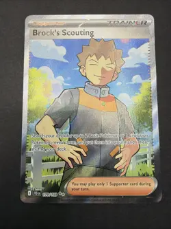 Brock's Scouting 179/159 Ultra Rare Journey Together Pokemon NM b4 - Image 2