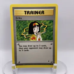 Erika 100/132 Gym Heroes NM Rare WOTC Pokemon TCG Vintage Single - Image 1