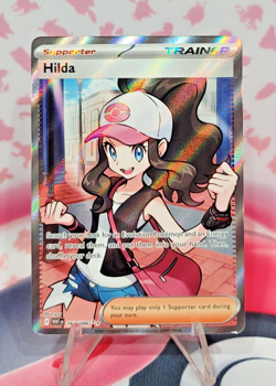 Hilda 164/086 White Flare WHT Ultra Rare Pokemon TCG NM - Image 1