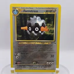 Forretress 21/75 Neo Discovery NM Rare WOTC Pokemon TCG Vintage Single - Image 1