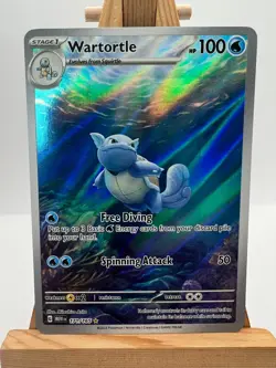Pokemon TCG - S&V 151 - 171/165 Wartortle - Illustration Rare - NM/M - Image 1