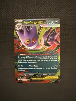 Mega Gengar ex - 125/217 ME: Ascended Heroes Pokemon TCG Holo - Image 1