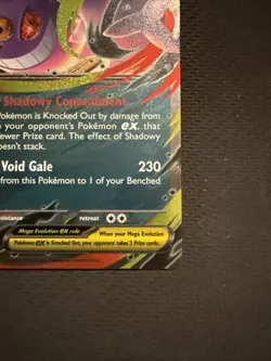 Mega Gengar ex - 125/217 ME: Ascended Heroes Pokemon TCG Holo - Image 4