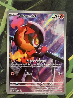 Charcadet Full Art Pokemon RARE HOLO 022 PROMO - Image 1