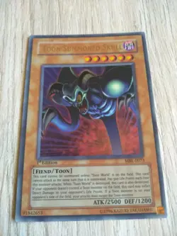 Yu-Gi-Oh! Toon Summoned Skull MRL-E073 1st Edition Mint Condition - Image 2