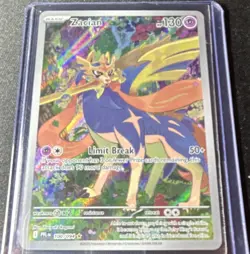 The Pokemon Company Zacian 130HP Illustration Rare Holo Me02 100/094 EN - Image 1