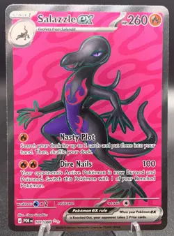 Salazzle ex 101/088 UR - 2026 Pokemon Perfect Order - Full Art Ultra Rare NM - Image 1