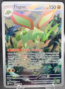 Flygon 101/094 IR - 2026 Pokemon Phantasmal Flames - Illustration Rare NM - Image 1